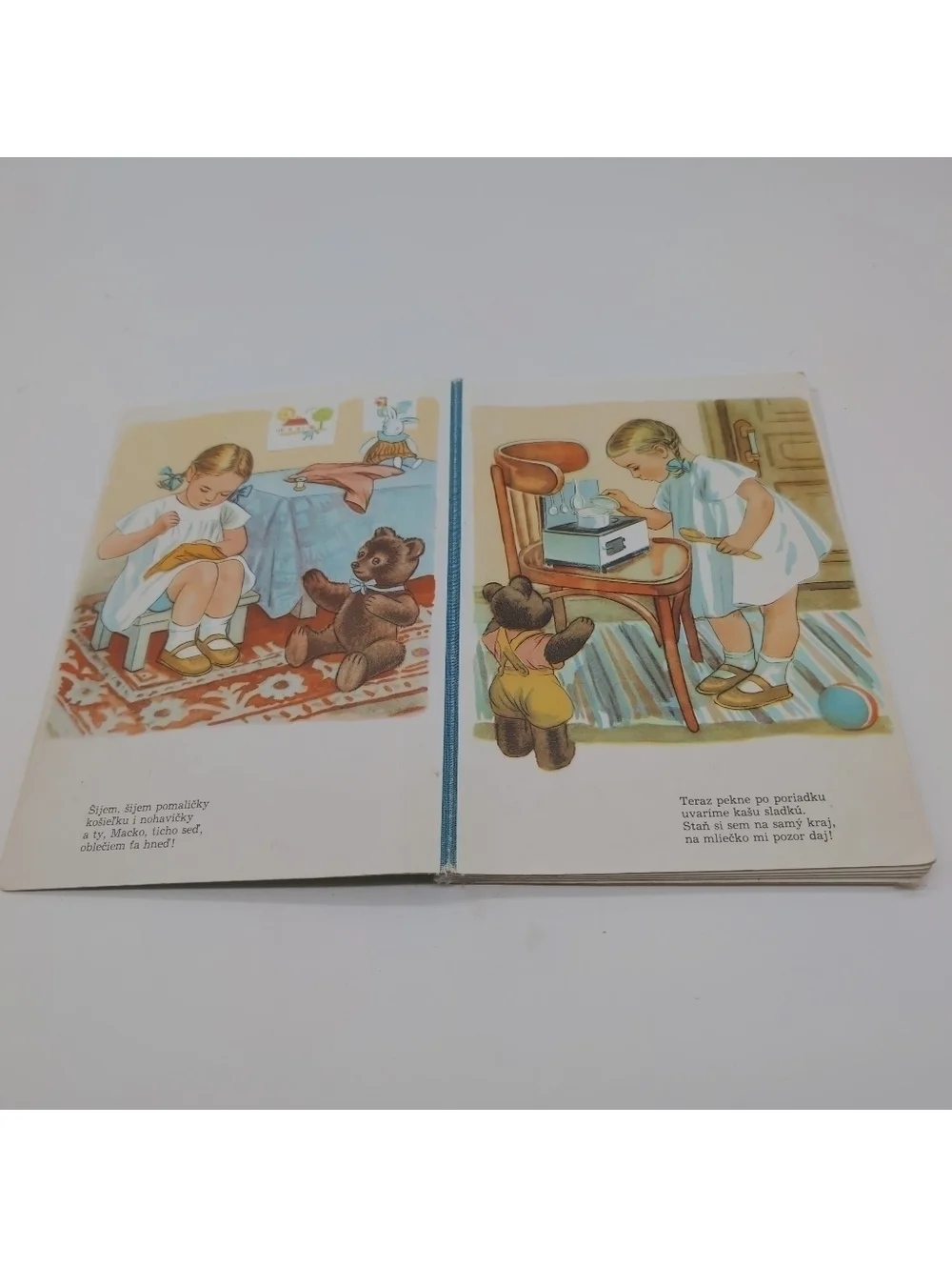 Slovakian Children's Book MÔJ MACÍK Pet Bear Story
